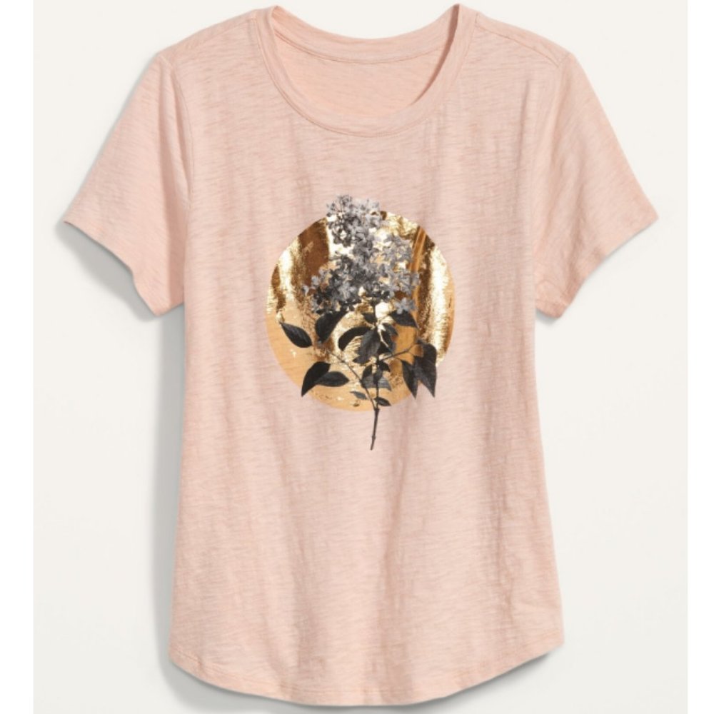 Old Navy EveryWear Graphic Slub-Knit Tee Sz. XXL NWT